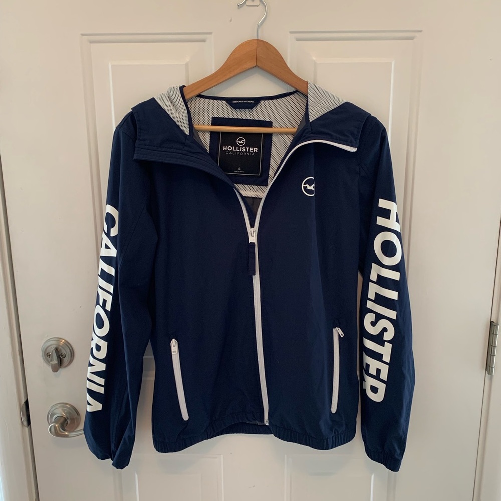 Mens Hollister Lightweight Windbreaker